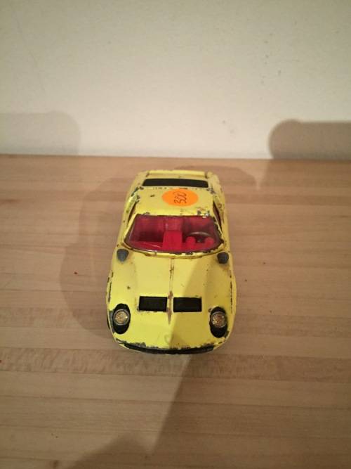 Corgi 342 Lamborghini P400 GT Miura FIGHTING BULL - 1973