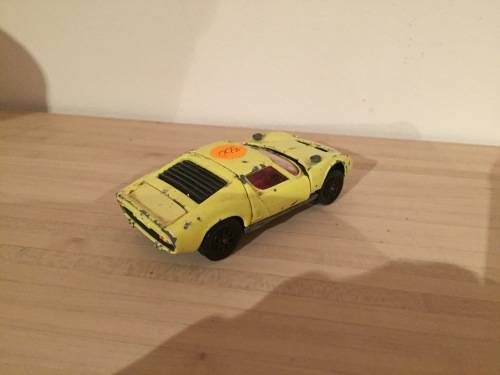 Corgi 342 Lamborghini P400 GT Miura FIGHTING BULL - 1973