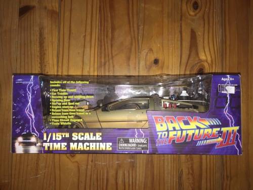 BACK TO THE FUTURE Part 3 De Lorean Movie car - Electronic sounds - Massive size of 1:15 scale