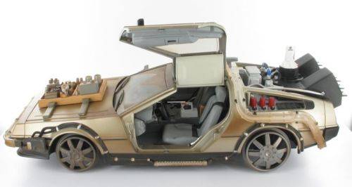 BACK TO THE FUTURE Part 3 De Lorean Movie car - Electronic sounds - Massive size of 1:15 scale