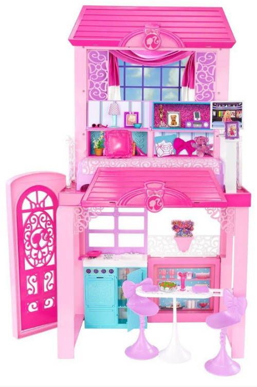 BARBIE GLAM VACATION DOLL HOUSE - 100% COMPLETE by Mattel Toys