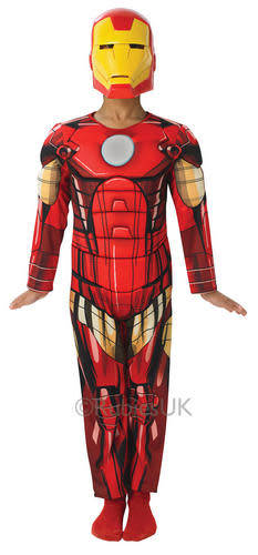 RUBIES USA MARVEL IRON MAN Man of Steel KIDS COSTUME OUTFIT Avengers