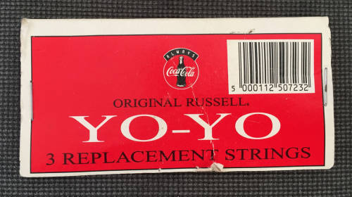 COCA COLA COKE RUSSELL YO-YO South Africa 1990s Always Coca Cola 3 String Pack