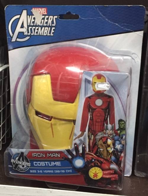 RUBIES USA MARVEL IRON MAN Man of Steel KIDS COSTUME OUTFIT Avengers