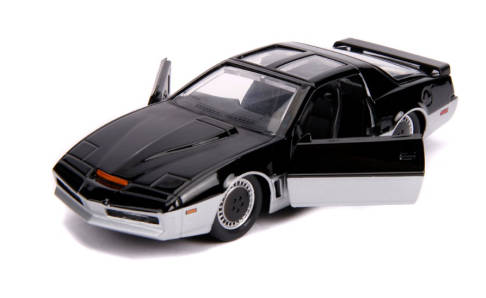 A lot of TWO KNIGHT RIDER KARR & KITT 2000 Diecast TWO model cars by Jada Toys 2017 1:32 scale mint