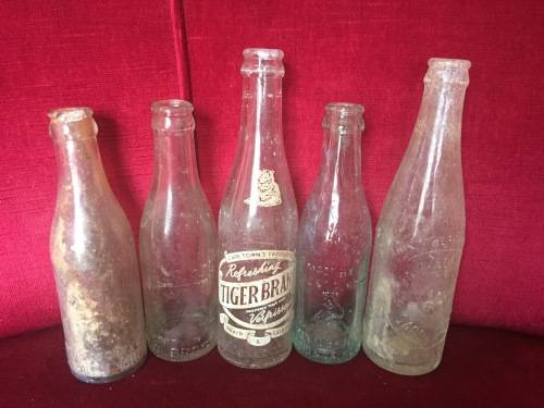The largest Bashews Bros BOTTLE Collection in the world  - estimated from 1920s to 2015