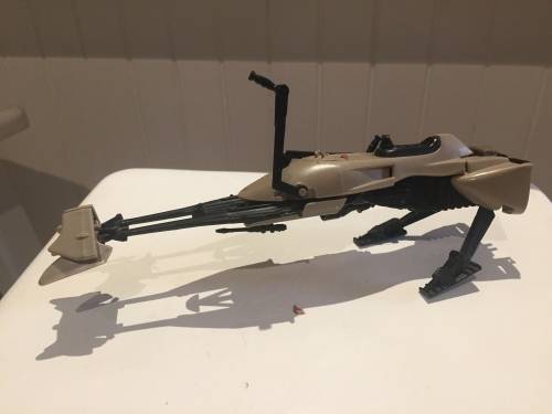 Vintage STAR WARS ENDOR Speeder Bike 1983 Kenner Toys