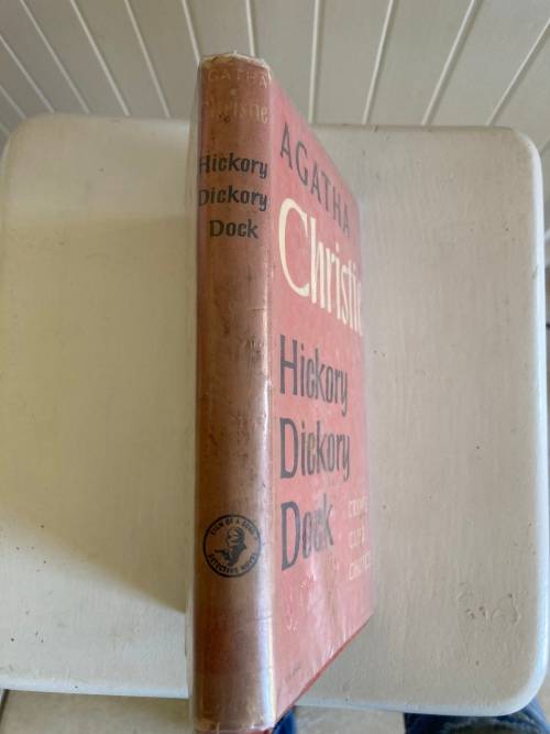 Agatha Christie Hickory Dickory Dock 1955 1st Edition with rare dust cover