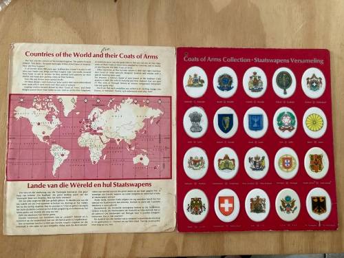 MOBIL Petrol Coat of Arms Promotion 1970s complete set