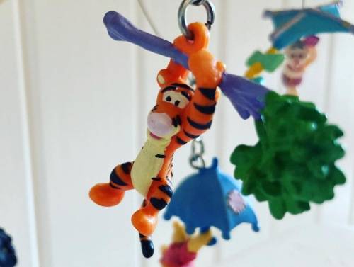 Disney WINNIE THE POOH mini mobiles Rubber figures 1990s
