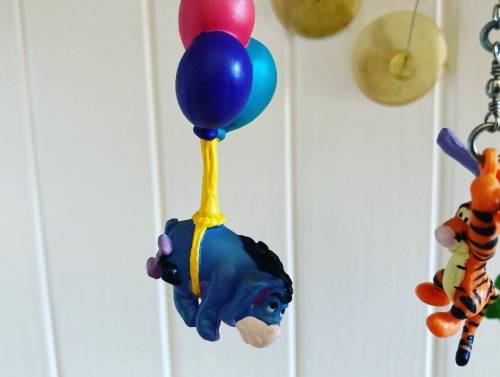 Disney WINNIE THE POOH mini mobiles Rubber figures 1990s