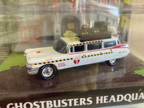 GHOSTBUSTERS 2 movie ECTO 1A ambulance  - 1989 movie style - Jada Toys - 1:64 scale mint