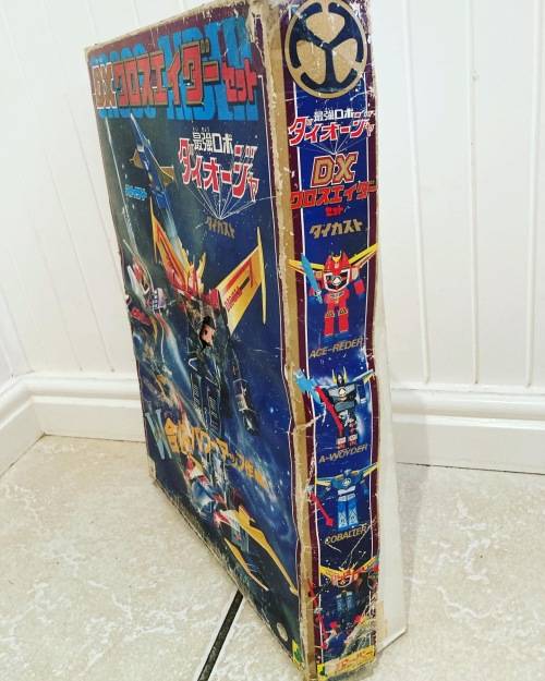 Extremely Rare vintage Manga DAIOJA SIX UNION DX Cross Ader set by CLOVER Toys Japan