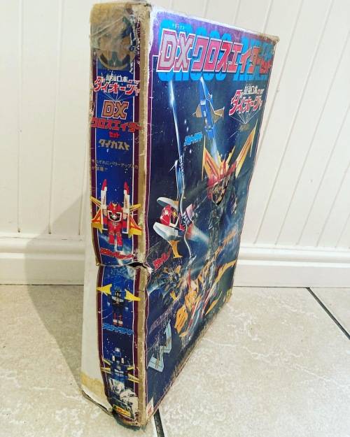 Extremely Rare vintage Manga DAIOJA SIX UNION DX Cross Ader set by CLOVER Toys Japan