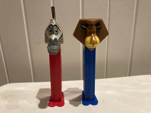 PEZ MADAGASCAR Animated cartoon ALEX & MARTY