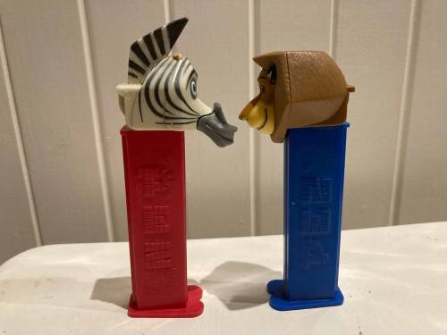 PEZ MADAGASCAR Animated cartoon ALEX & MARTY
