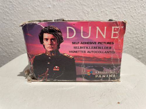 1 display box and 50 x DUNE The Movie Sealed Sticker PACKs 1984