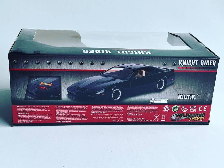 1:24 KNIGHT RIDER KITT car JADA diecast mint in box