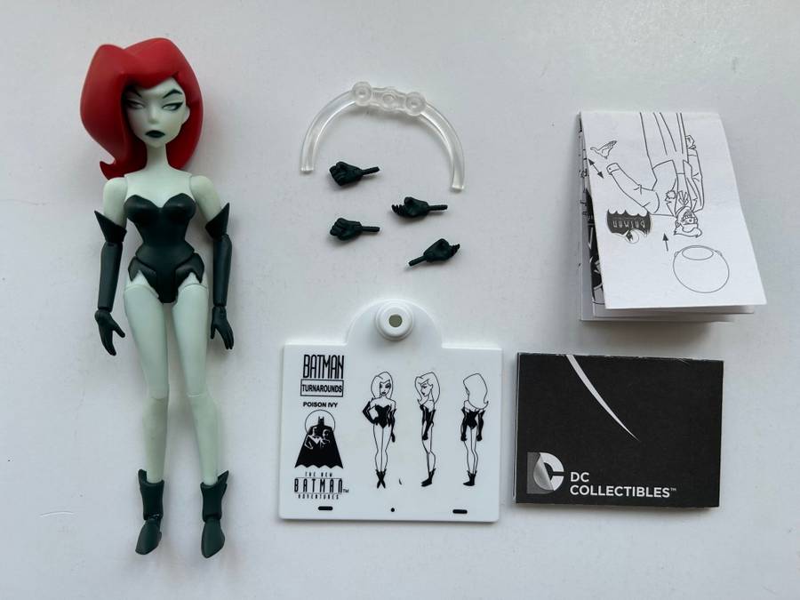 POISON IVY loose BATMAN ADVENTURES animated series Hasbro toys DC Collectibles 6 inch figure series