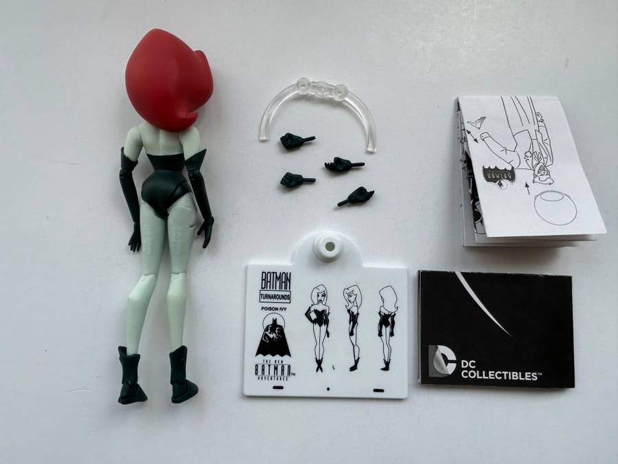 POISON IVY loose BATMAN ADVENTURES animated series Hasbro toys DC Collectibles 6 inch figure series