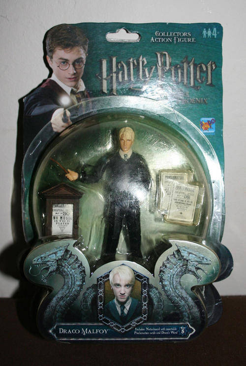 Draco Malfoy from HARRY POTTER The Order of the Phoenix - MINT ON CARD