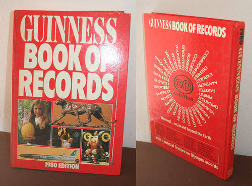 GUINESS BOOK OF RECORDS 1980 - Excellent condition