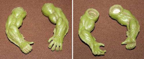 KOBRA KHAN ARMS from He-man Masters of the universe - 1984 28 years old!