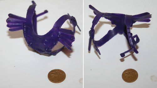SKELETOR ARMOUR for parts from He-man Masters of the universe - 1982 31 years old!
