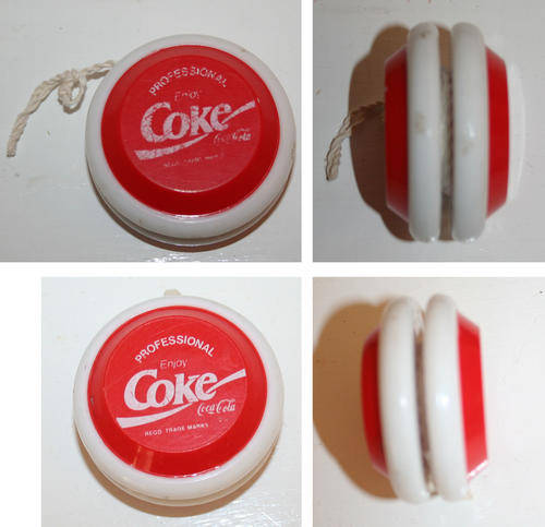 rare RUSSELL COCA COLA COKE PROFESSIONAL YO-YO YOYO 1980s South Africa issue