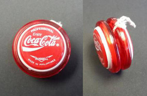 nice RUSSELL COCA COLA COKE PROFESSIONAL YO-YO YOYO Philippines issue