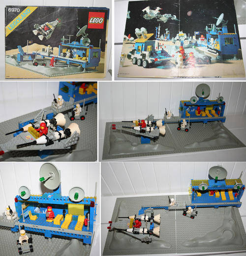 LEGO 6970 Legoland SPACE CENTRE 1980