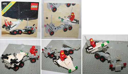 LEGO 6870 Legoland SPACE vehicle 1980s