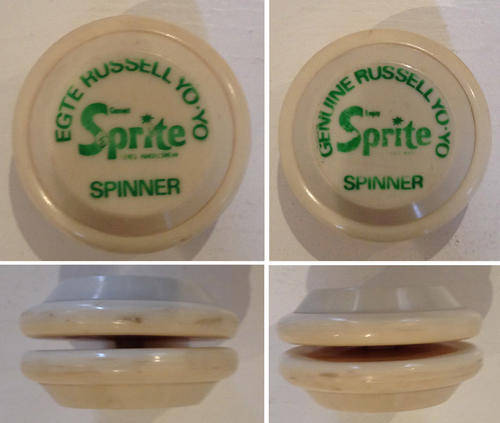 Super rare SPRITE RUSSELL YO-YO English & Afrikaans South Africa issue from 1976