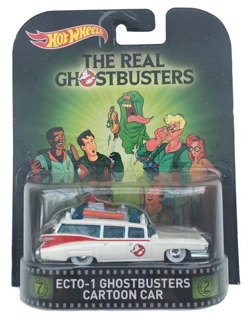 Hotwheels Hot Wheels Retro 2015 Entertainment series ECTO 1 THE REAL GHOSTBUSTERS cartoon TV show