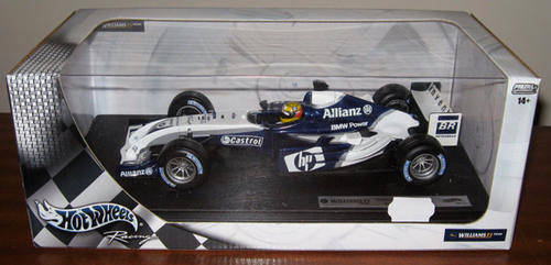 Hot Wheels GRAND PRIX F1 RACER BMW FW26 Williams Ralf Schumacher 1:18 scale - was R499