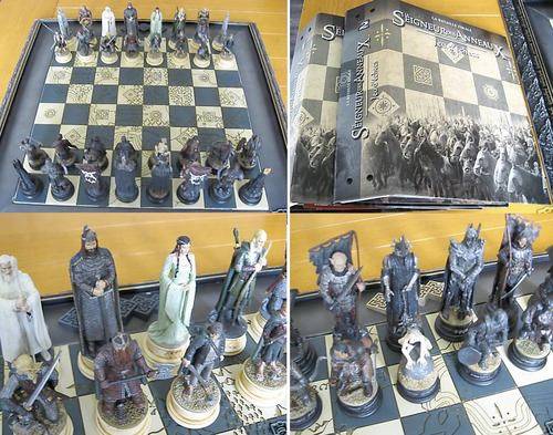 Lord of the Rings LOTR CHESS SET - Eaglemoss RETURN OF THE KING - 33 PIECES