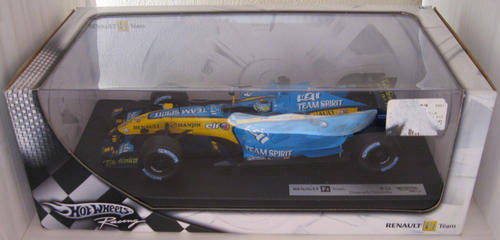 Hot Wheels GRAND PRIX F1 RACER Renault R25 Fernando Alonso no 5 car - 1:18 scale - was R499