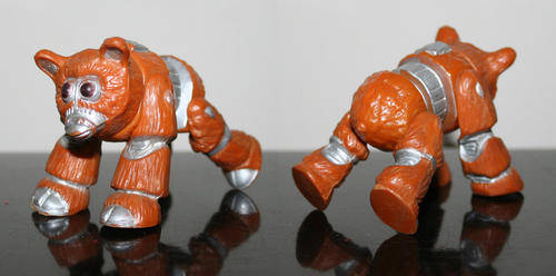1978 BATTLESTAR GALACTICA Daggit in brown with no tail - action figure - Mattel Toys