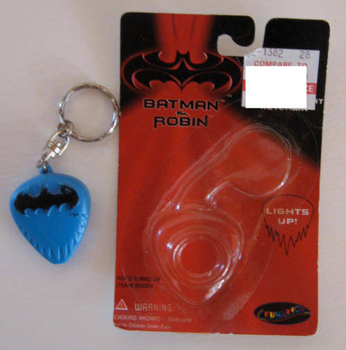 BATMAN and ROBIN official movie Keyring light up torch