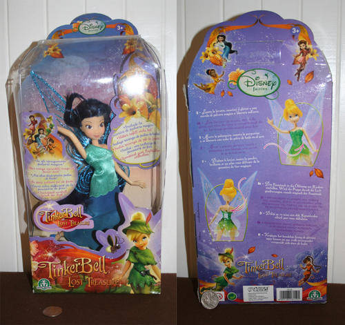 Disney TINKERBELL friend SILVERMIST fairy and the Lost Treasure doll - costume 1 - Barbie size