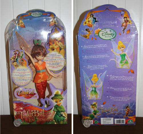 Disney TINKERBELL friend FAWN fairy and the Lost Treasure doll - costume 1 - Barbie size