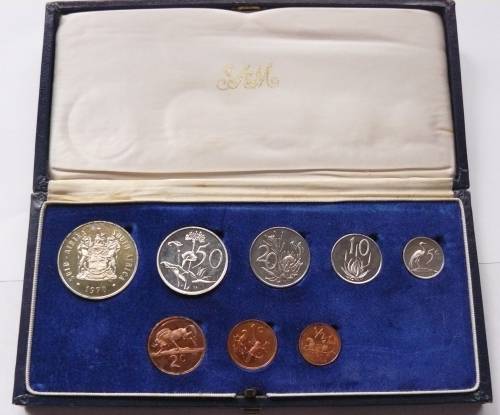 ** 1970 Short Proof Coin Set with SILVER R1 **