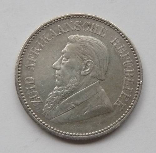 ** ZAR 1897 2 1/2 Shilling ** -  92.5% SILVER = 13.078gm - Stunning Coin - asset to any collection!!