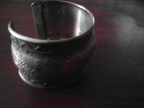 silver plated bangle