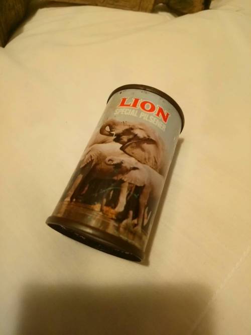 Vintage SAB  memorabilia lighter tin