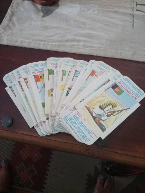 Sugus  sweets trading cards