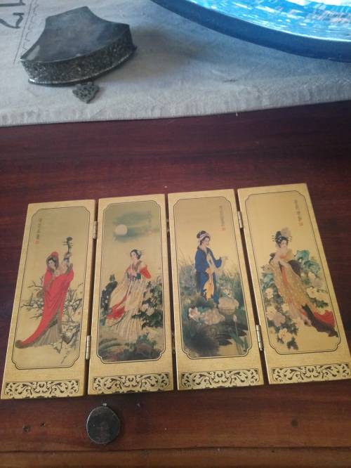 Geisha art foldable