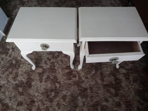 french style bedside tables