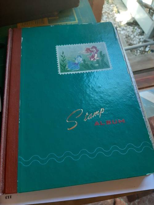 Stamp album not used