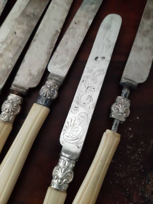 Forks and knives vintage